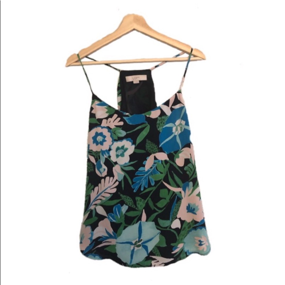 LOFT Floral Breezy Cami